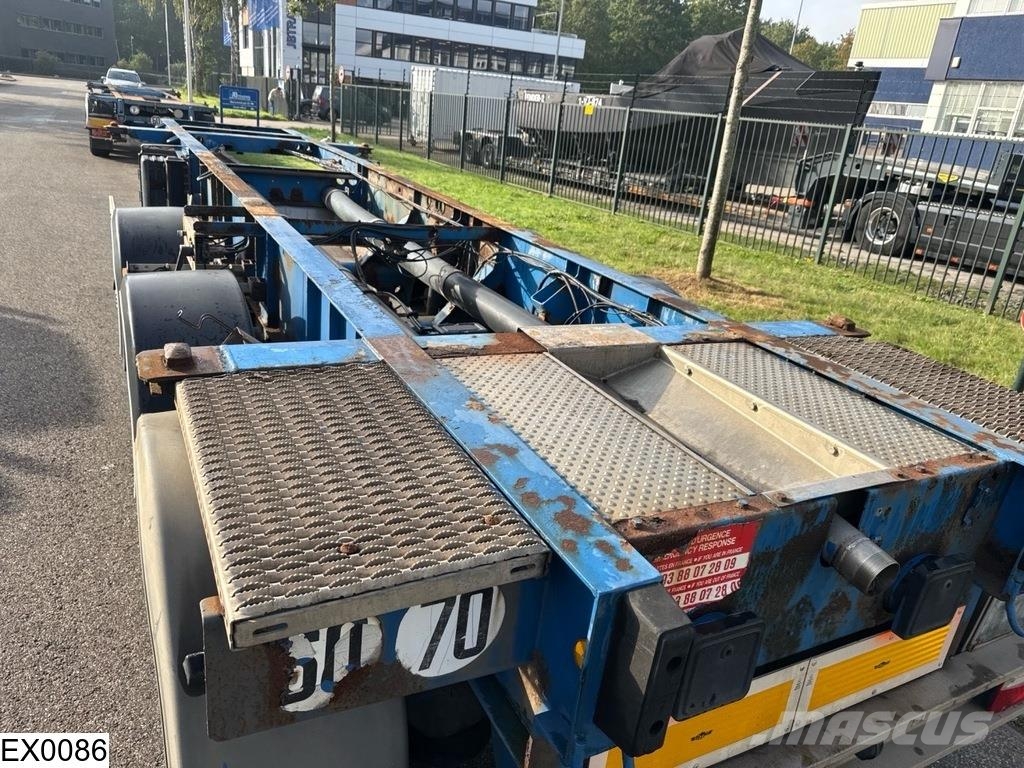 Trailor Container ADR, 20 ft Kontajnerové návesy