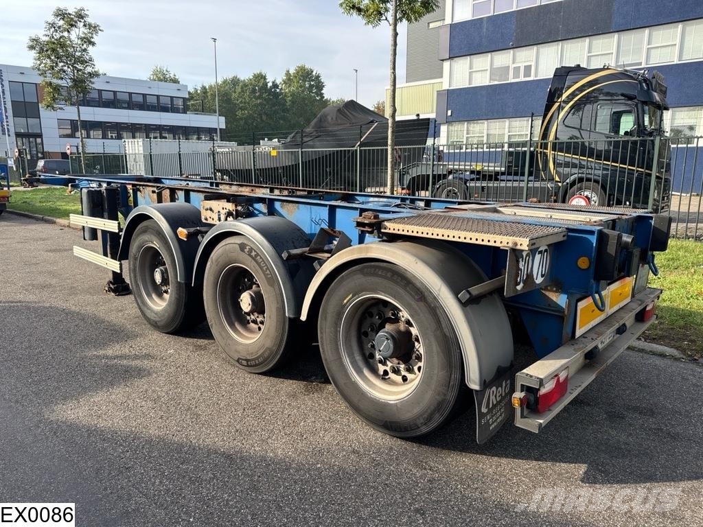 Trailor Container ADR, 20 ft Kontajnerové návesy