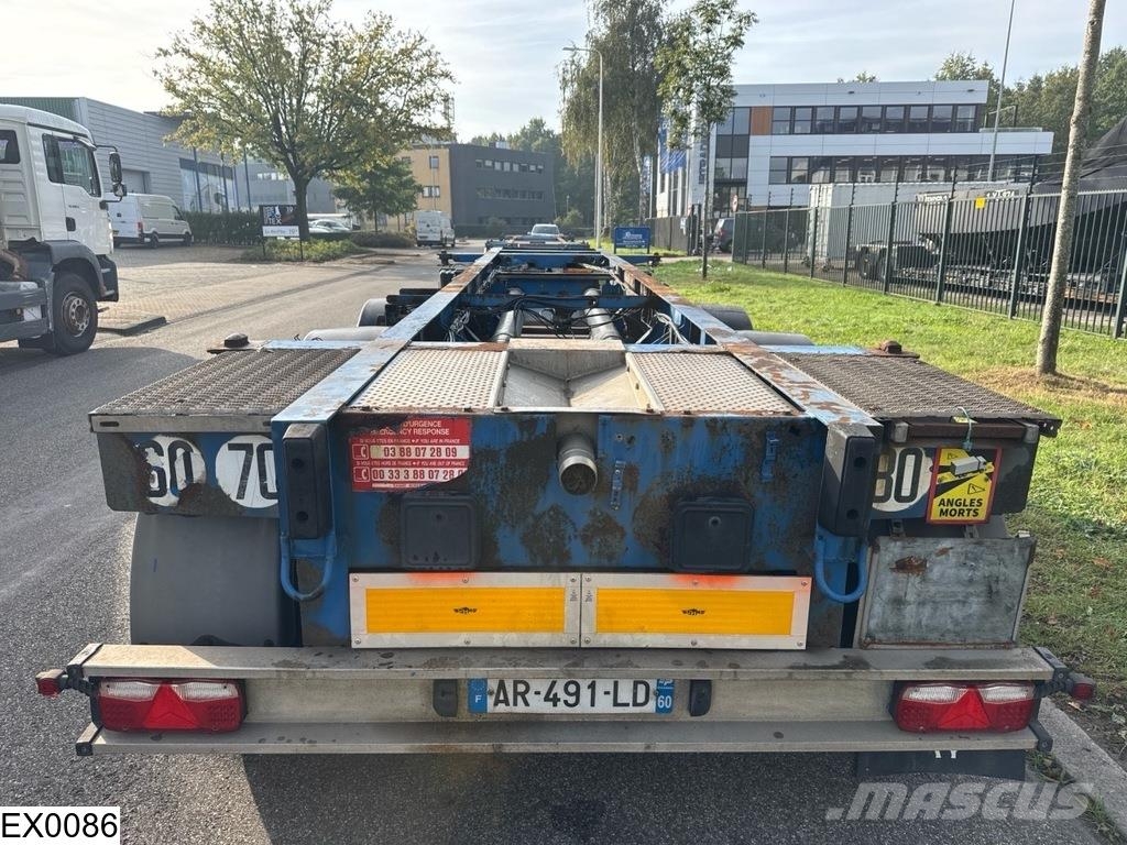 Trailor Container ADR, 20 ft Kontajnerové návesy