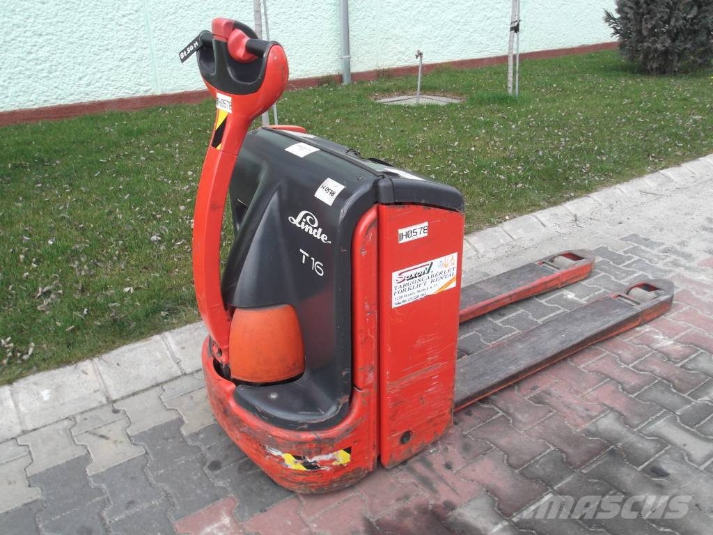 Linde T 16 V-3578 OB شاحنات مناولة ذاتية الدفع