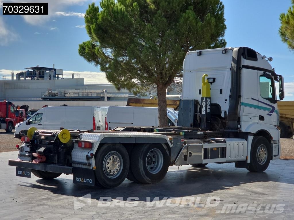 Mercedes-Benz Actros 2558 Actros 6X2 JOAB L20-5600 AA sistema po Camion ampliroll