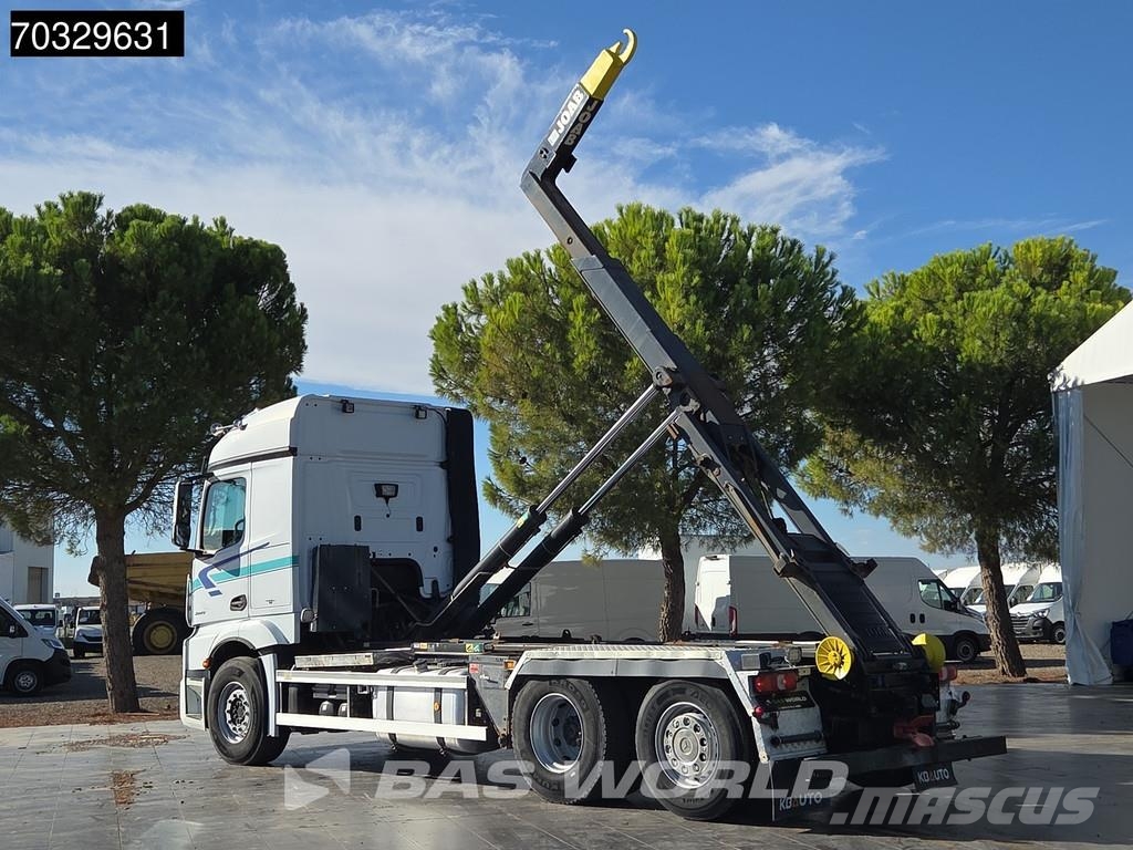 Mercedes-Benz Actros 2558 Actros 6X2 JOAB L20-5600 AA sistema po Camiones elevadores de gancho
