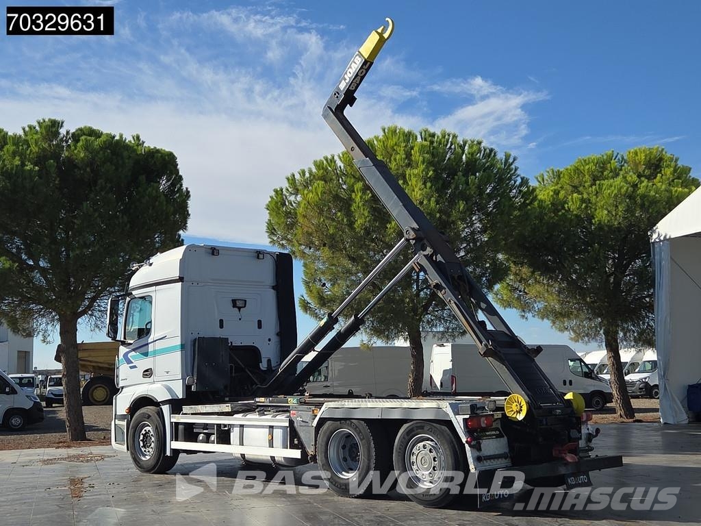 Mercedes-Benz Actros 2558 Actros 6X2 JOAB L20-5600 AA sistema po Camion ampliroll