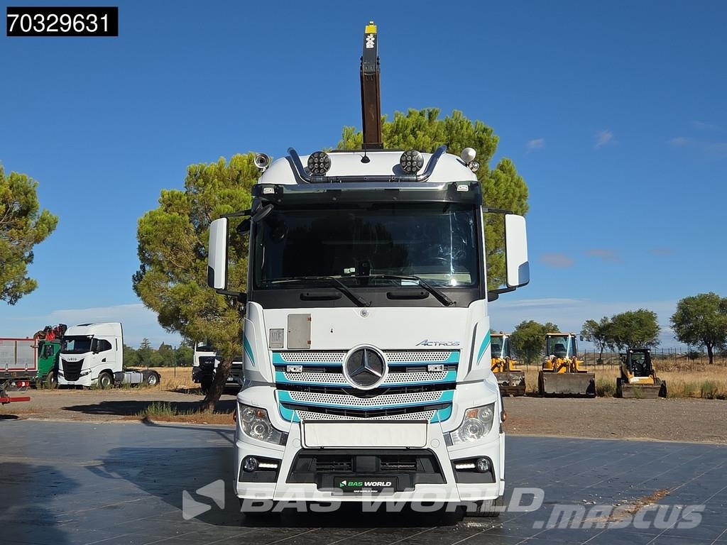Mercedes-Benz Actros 2558 Actros 6X2 JOAB L20-5600 AA sistema po Camion ampliroll