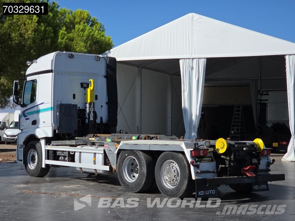 Mercedes-Benz Actros 2558 Actros 6X2 JOAB L20-5600 AA sistema po Camion ampliroll