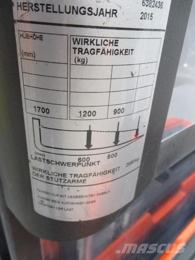 BT SWE200D Pallettruck met meerij platform