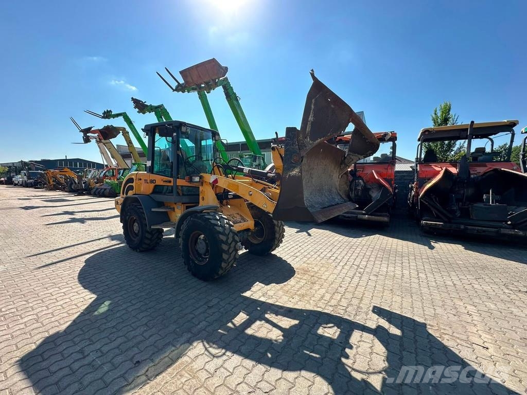 Terex TL 80 / SW / Klappschaufel / Palettengabel لوادر بعجل