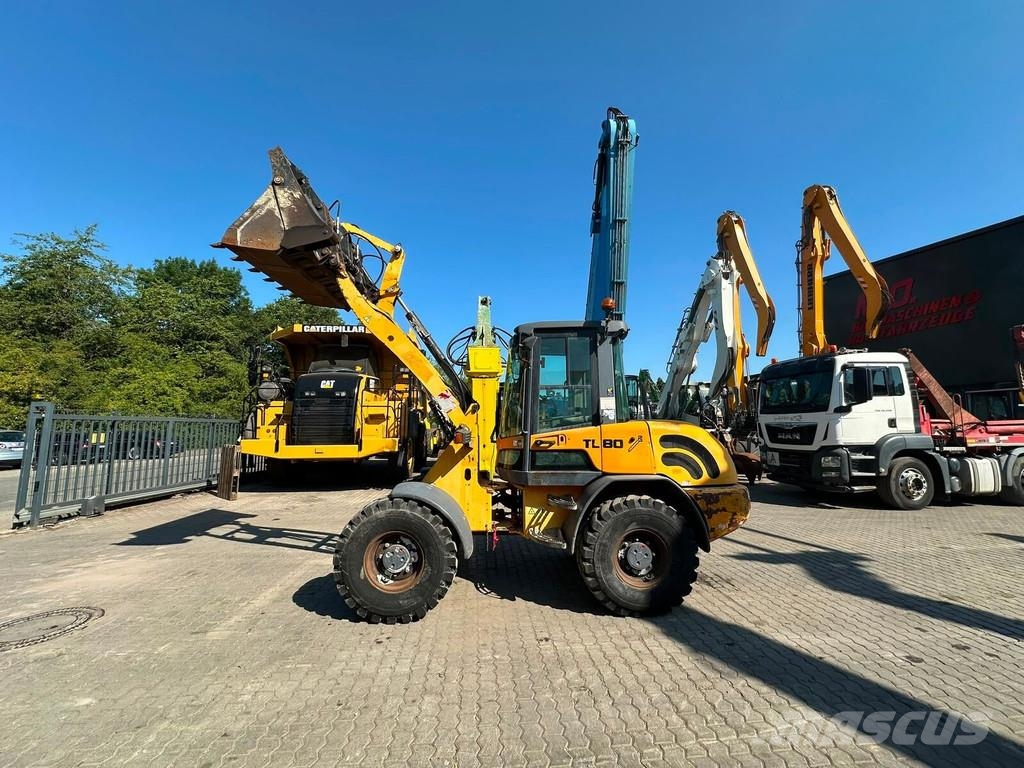Terex TL 80 / SW / Klappschaufel / Palettengabel لوادر بعجل