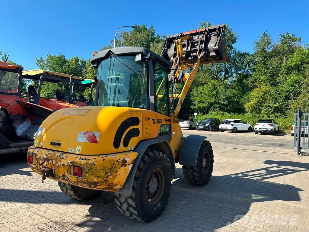 Terex TL 80 / SW / Klappschaufel / Palettengabel لوادر بعجل