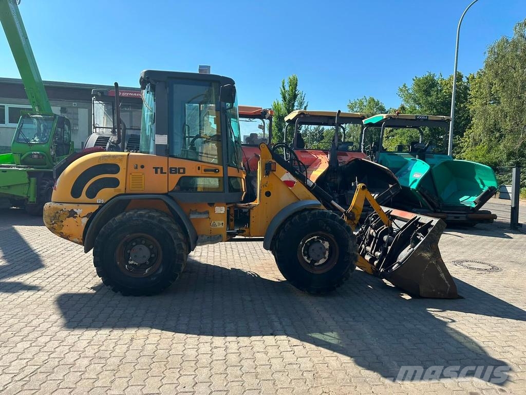 Terex TL 80 / SW / Klappschaufel / Palettengabel لوادر بعجل