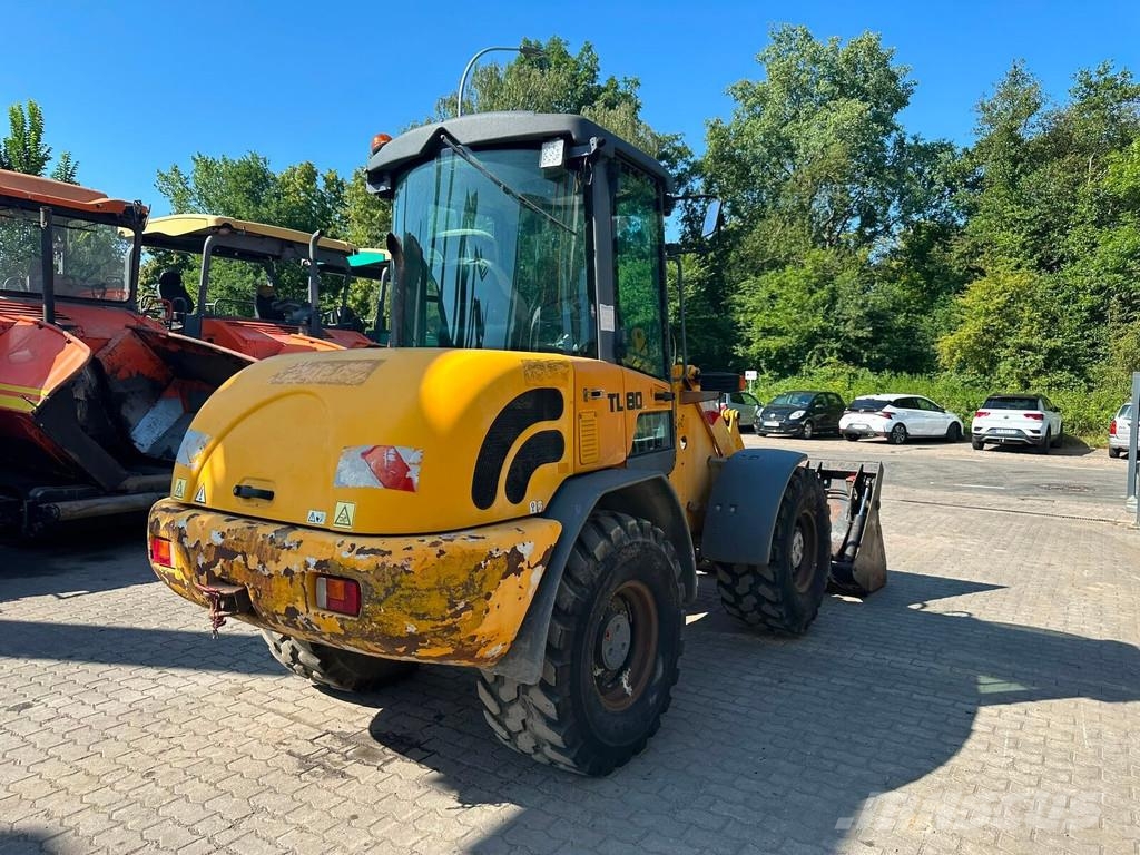 Terex TL 80 / SW / Klappschaufel / Palettengabel لوادر بعجل