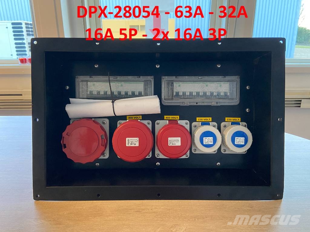  Socket boxes - various options Muut koneet