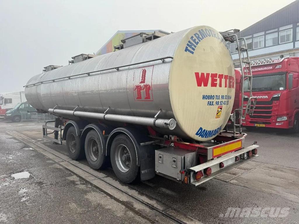 Magyar UOPLYST 3 AXLE - BPW - 3 COMPARTIMENTS Semirremolques cisterna