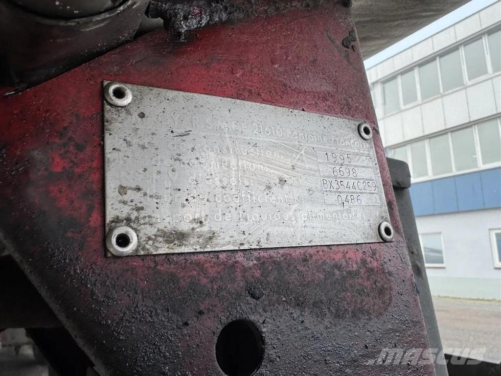 Magyar UOPLYST 3 AXLE - BPW - 3 COMPARTIMENTS Semirremolques cisterna