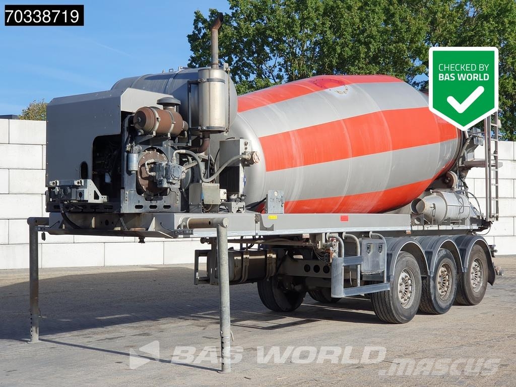  De Buf BM12-39-3 3 axles Concrete 12m3 MOT 01/27 S Muut puoliperävaunut