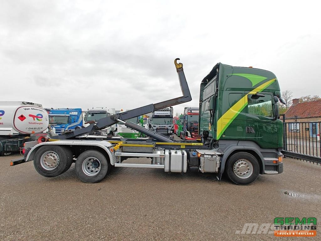 Scania R450 6x2/4 Topline Euro6A - Retarder - Marrel 26T 훅 리프트 트럭