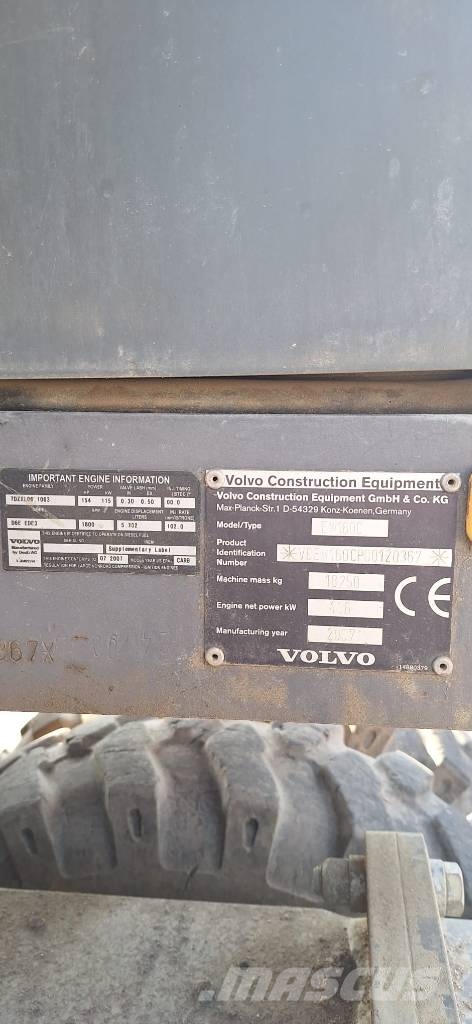 Volvo EW 160 C Wielgraafmachines