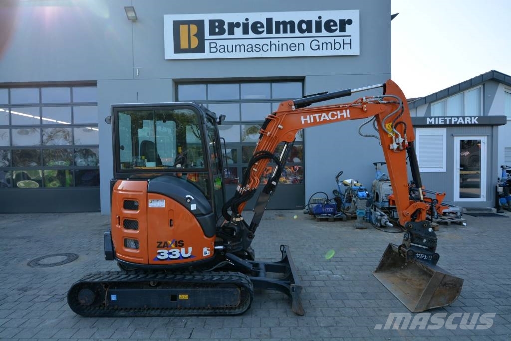 Hitachi ZX 33 U-6, 2023, Ravensburg-Oberzell, Baden-Württemberg