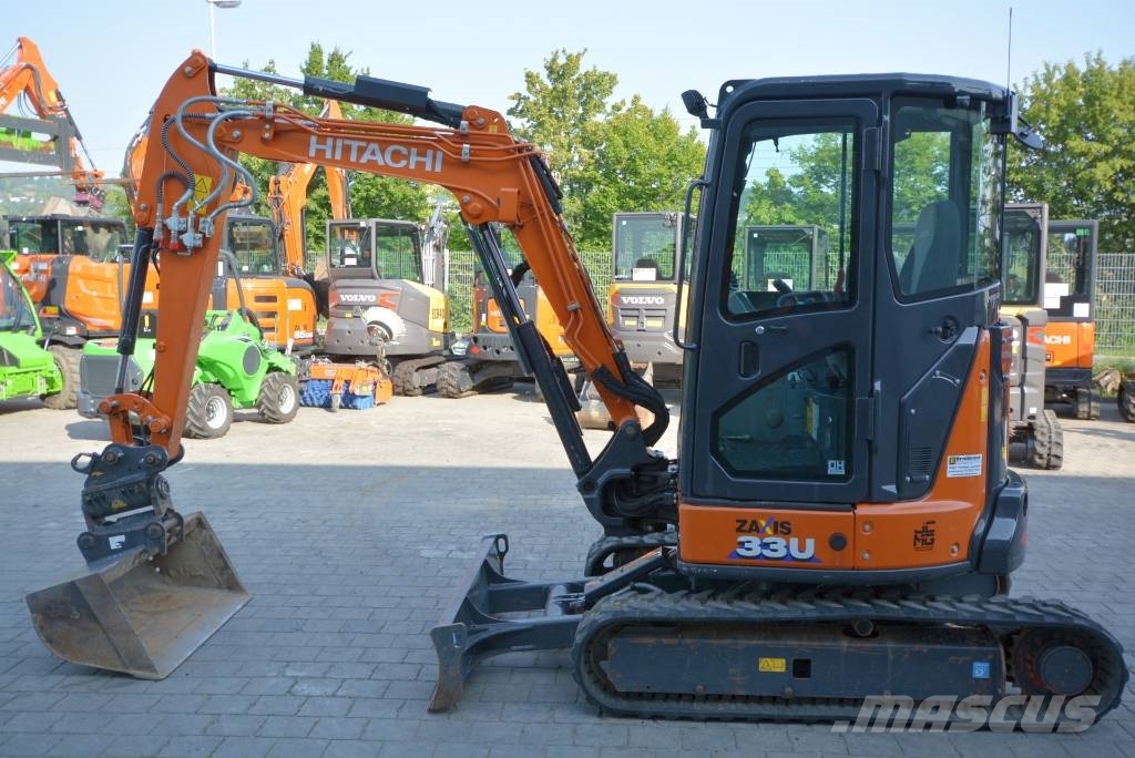 Hitachi ZX 33 U-6, 2023, Ravensburg-Oberzell, Baden-Württemberg