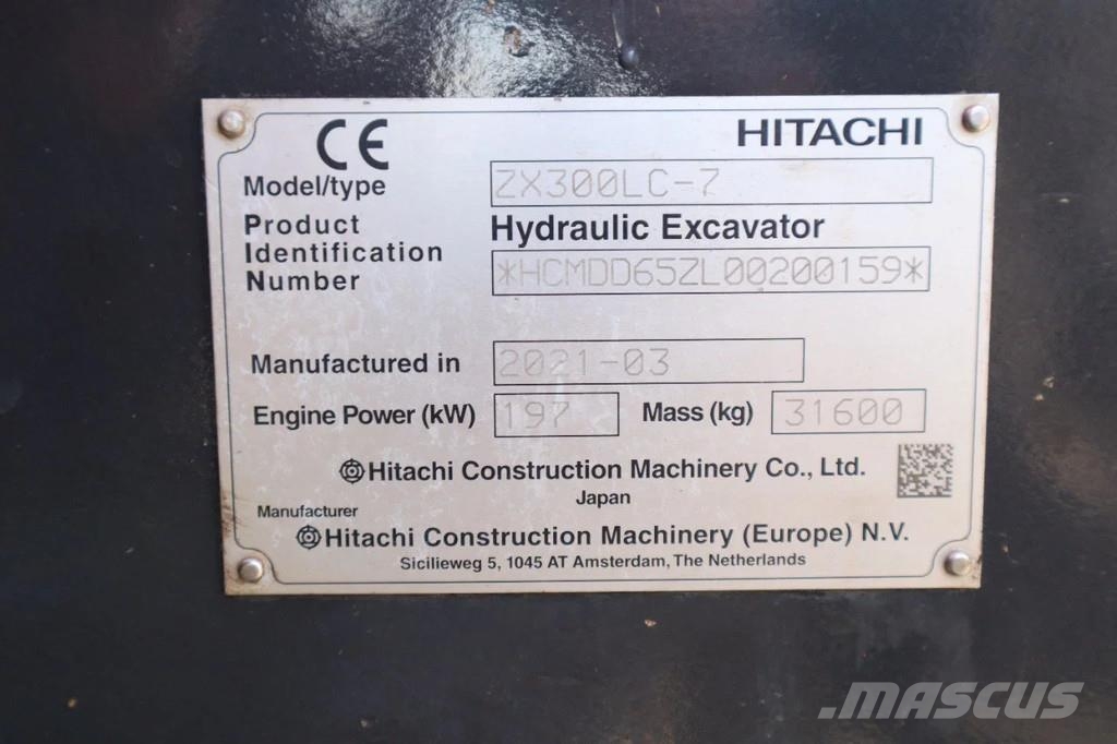 Hitachi ZX300 LC-7 | ROTOTILT | BUCKET Raupenbagger