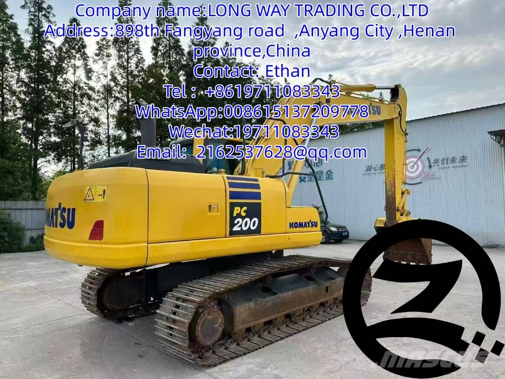 Komatsu PC200 履帶式 挖土機/掘鑿機/挖掘機