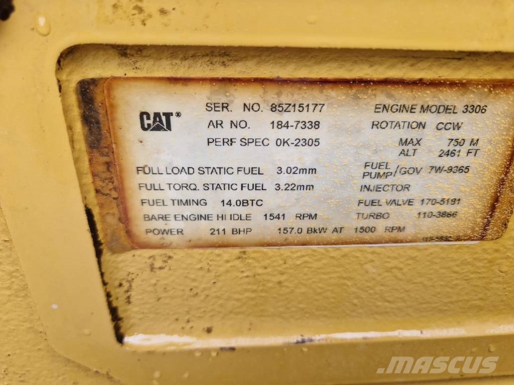 CAT 3306 Agregaty prądotwórcze Diesla