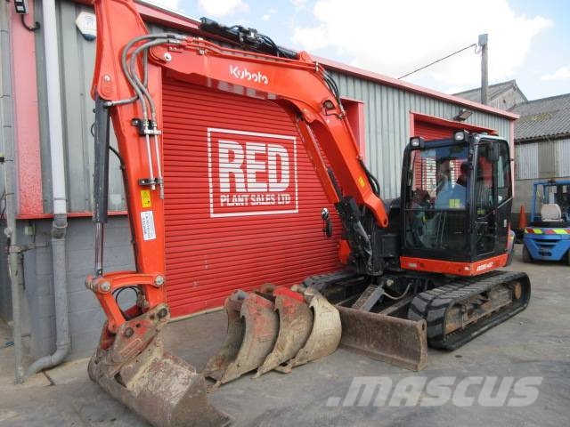 Kubota KX 080-4α2 حفارات وسط 7 طن - 12 طن