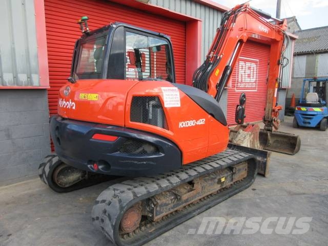 Kubota KX 080-4α2 حفارات وسط 7 طن - 12 طن