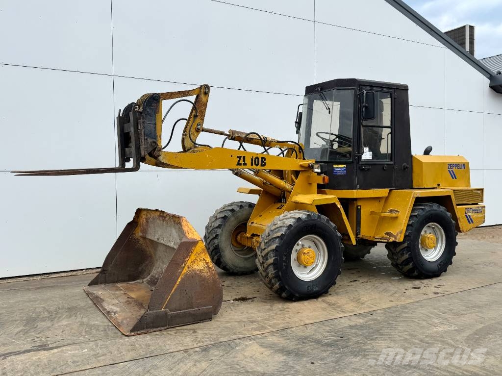 CAT Zeppelin ZL10B - Bucket + Forks / Quick Coupler 轮式装载机