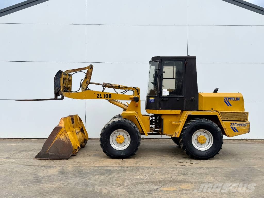CAT Zeppelin ZL10B - Bucket + Forks / Quick Coupler 轮式装载机