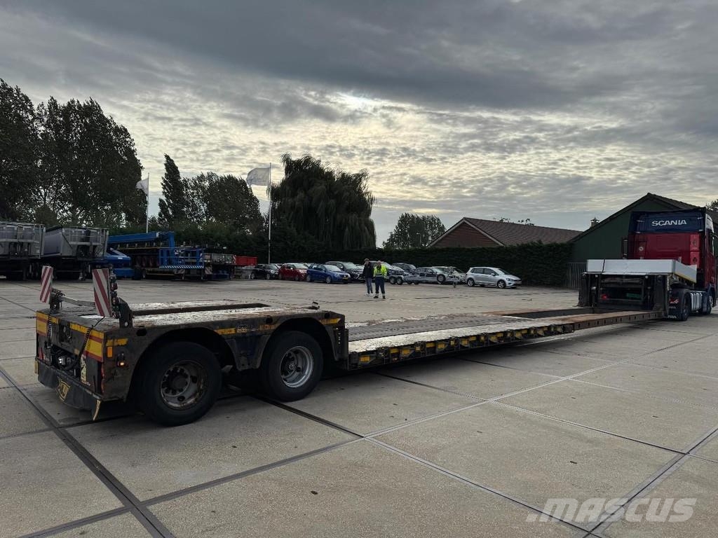 Doll T2E-S3F-21 2 AXLE STEERING - BPW - BED: 6,7M + 4,5 Tieflader-Auflieger