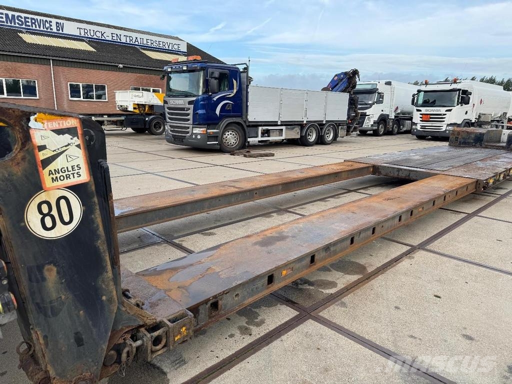 Doll T2E-S3F-21 2 AXLE STEERING - BPW - BED: 6,7M + 4,5 Semirremolques de góndola rebajada