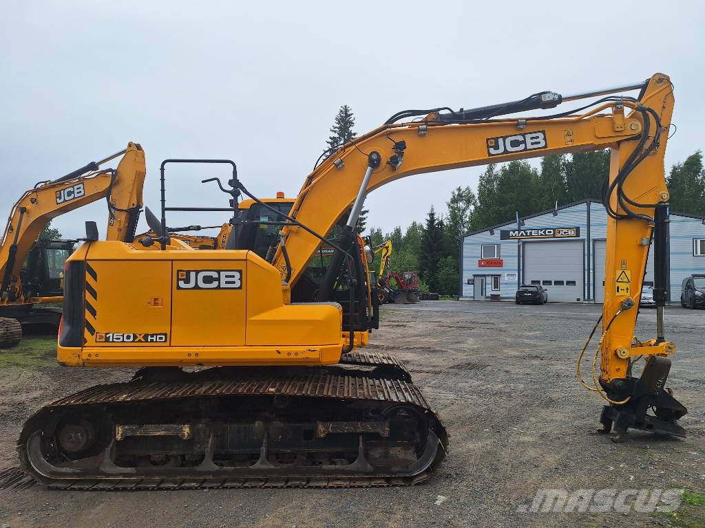 JCB X 150 HD Metsämalli Excavadoras sobre orugas