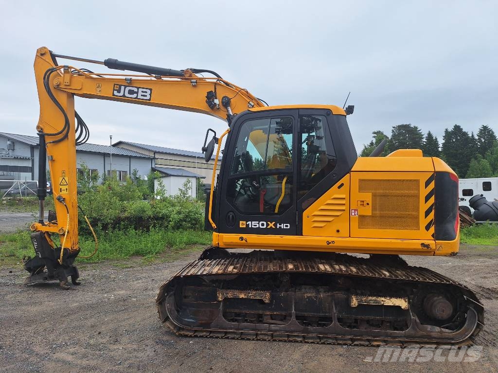 JCB X 150 HD Metsämalli Excavadoras sobre orugas
