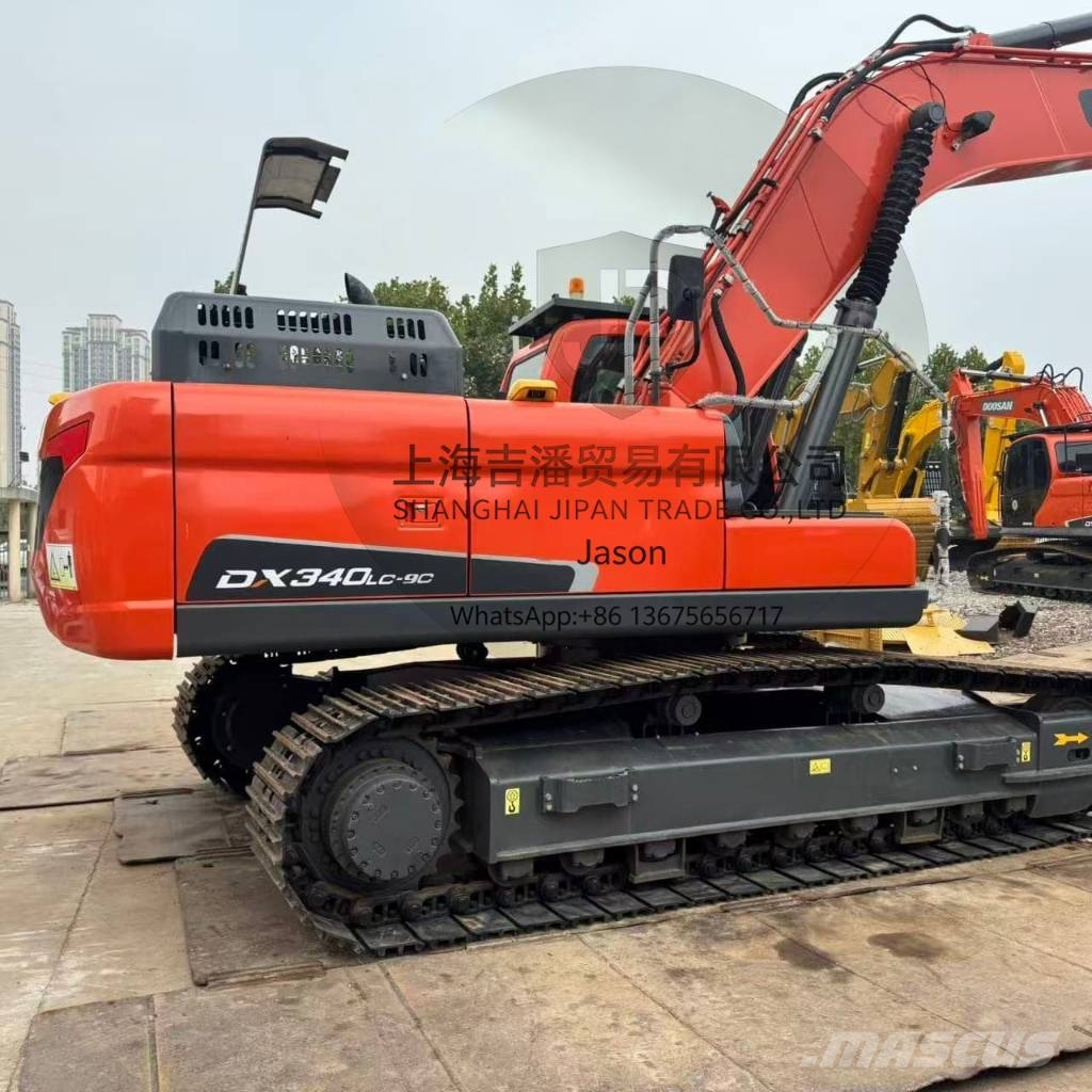 Doosan DX 340 Bagri goseničarji