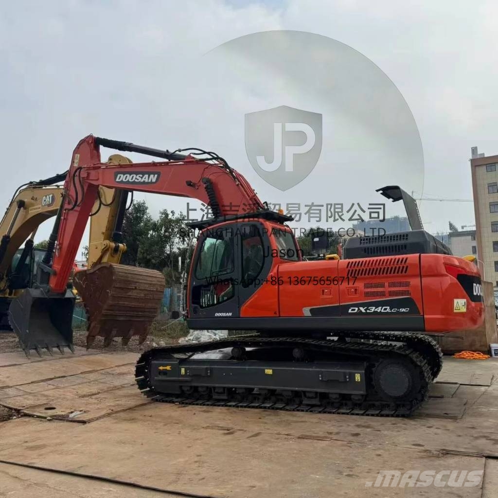 Doosan DX 340 Bagri goseničarji