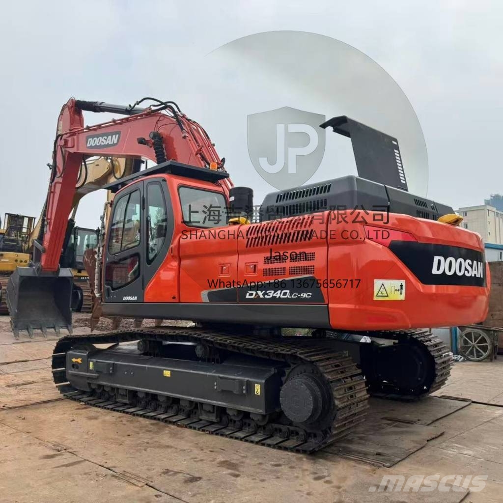 Doosan DX 340 Bagri goseničarji