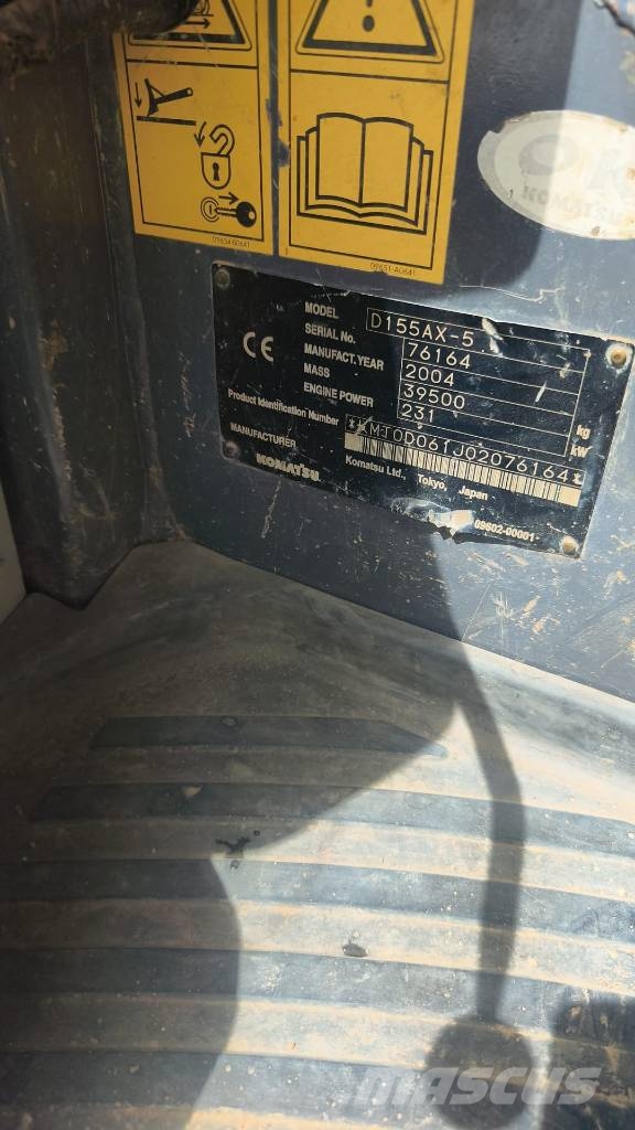 Komatsu D 155 AX-5 Vikšriniai buldozeriai