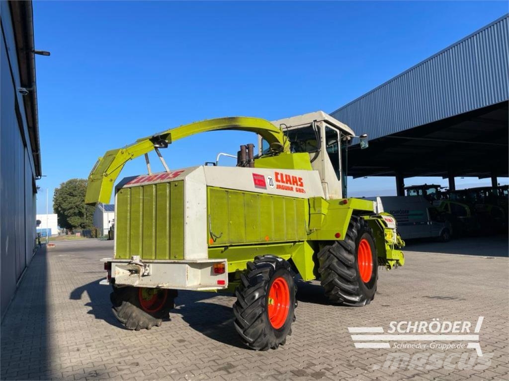 CLAAS JAGUAR 682 S + PICKUP PU 300 Самоходные кормоуборочные комбайны