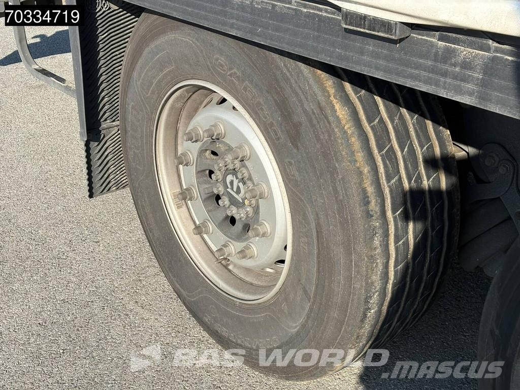 Krone SD 3 axles 2xLiftachse Palettenkasten Semirremolques con caja de lona
