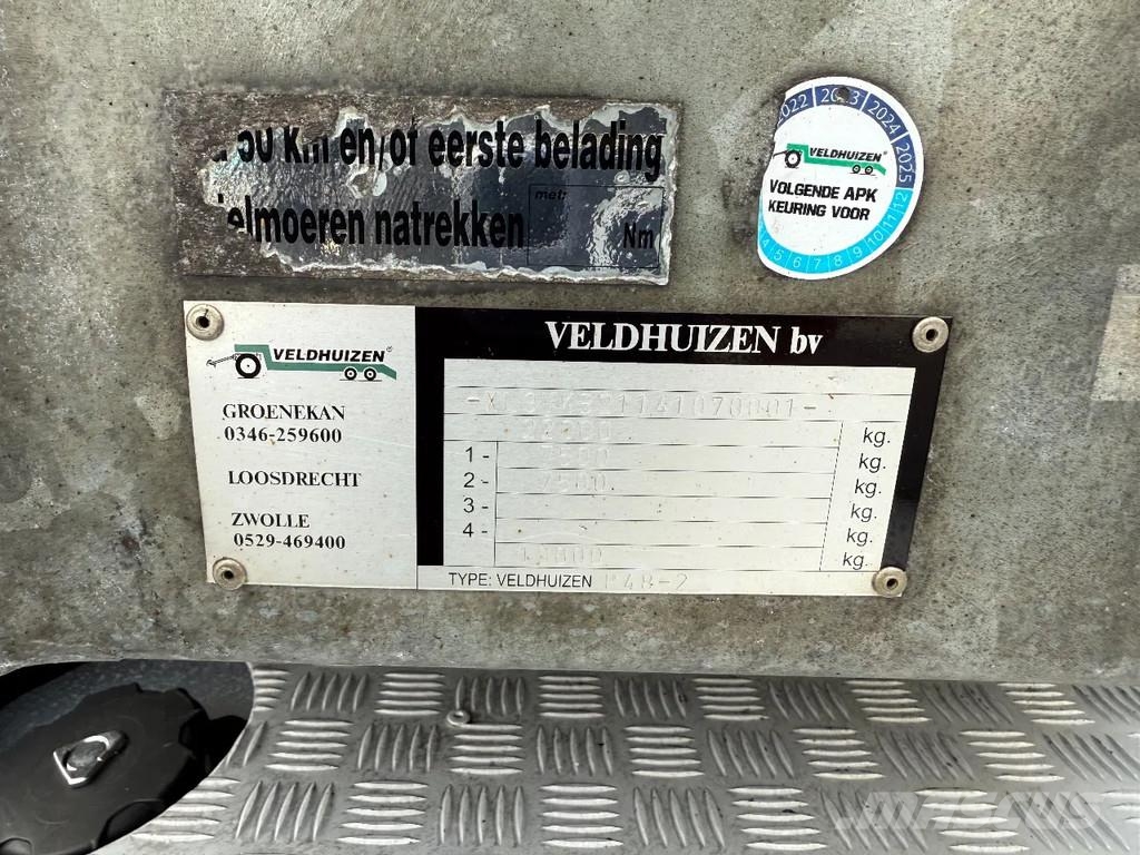 Veldhuizen P48-2 Knikkende semi dieplader + IVECO S-WAY 360 ( Puoliperävaunulavetit