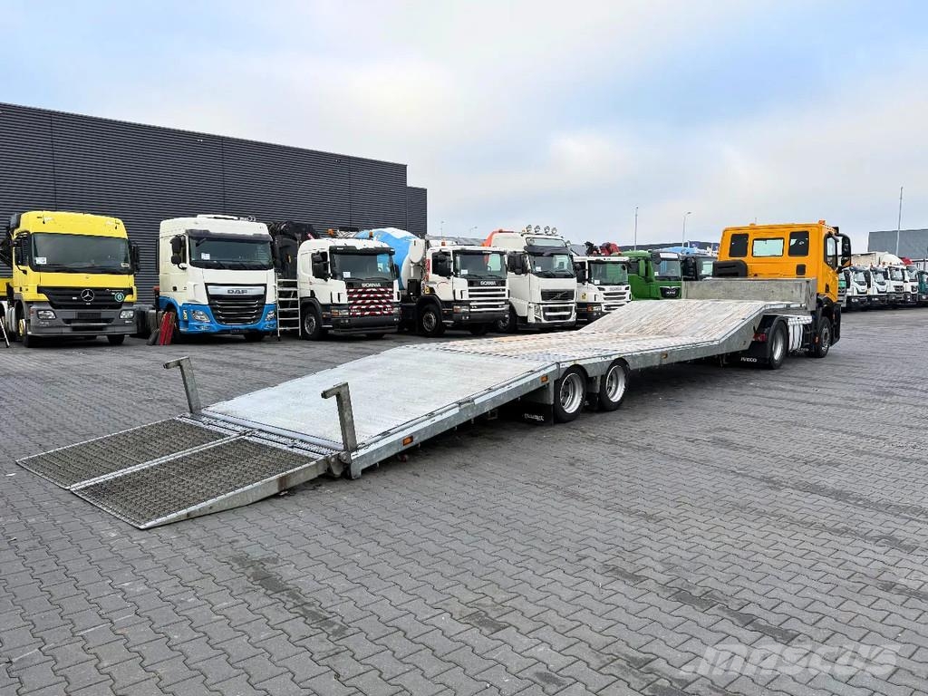 Veldhuizen P48-2 Knikkende semi dieplader + IVECO S-WAY 360 ( Puoliperävaunulavetit