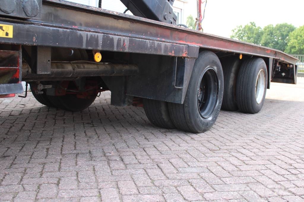 Draco DTTAS 1200-200 HIAB R255/F1 Low loader-semi-trailers