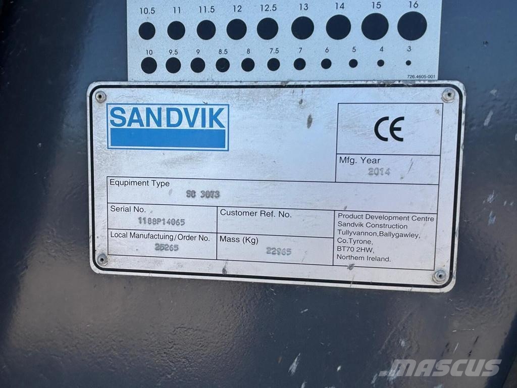 Sandvik SC3073 معدات البناء - غير ذلك