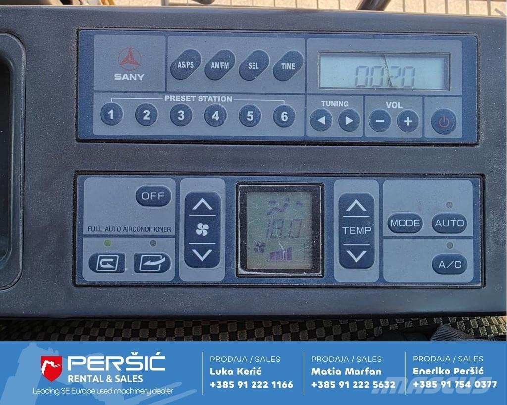Sany SY 335C حفارات زحافة