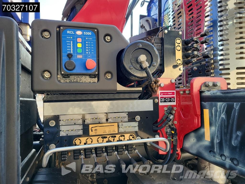 Renault C 480 C 8X4 HMF 2243 Z-Crane Tipper Full Steel Eur Bañeras basculantes usadas