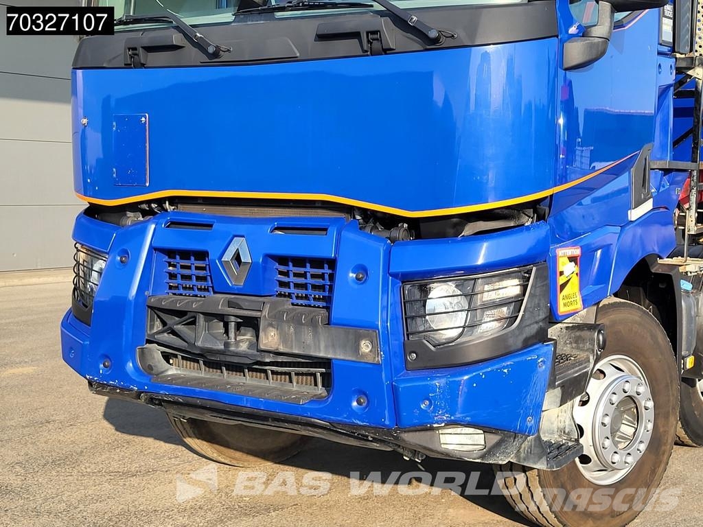 Renault C 480 C 8X4 HMF 2243 Z-Crane Tipper Full Steel Eur Bañeras basculantes usadas