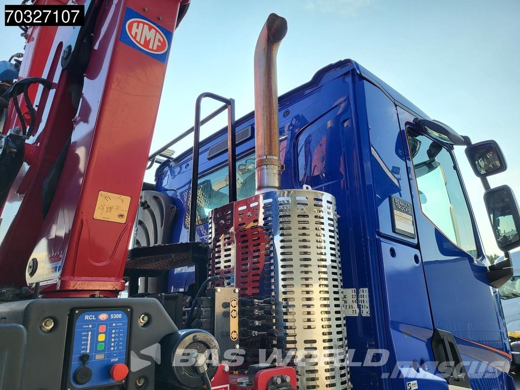 Renault C 480 C 8X4 HMF 2243 Z-Crane Tipper Full Steel Eur Bañeras basculantes usadas