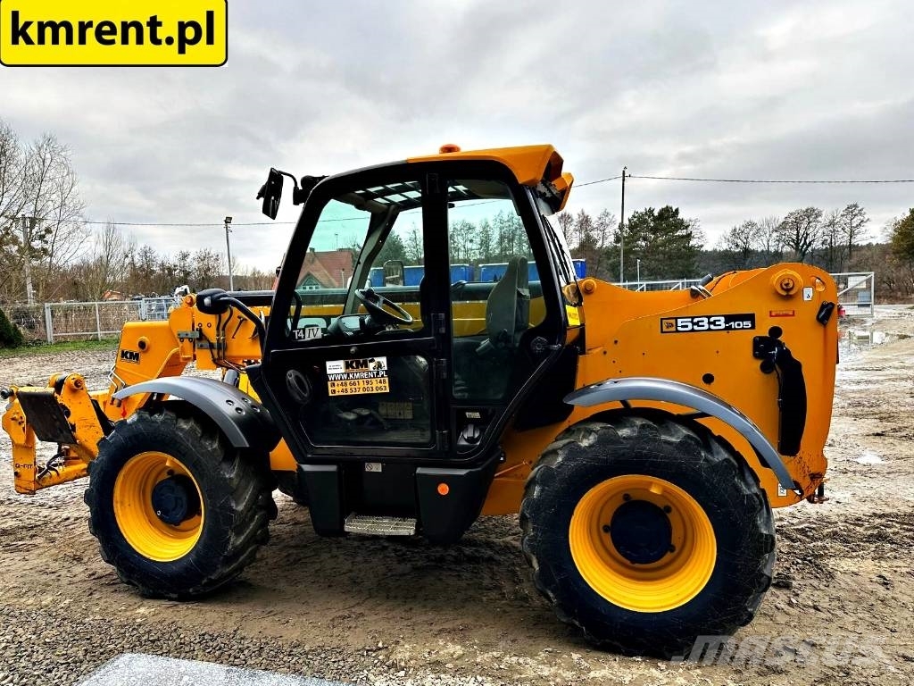 JCB 533-105 Teleskooplaadurid
