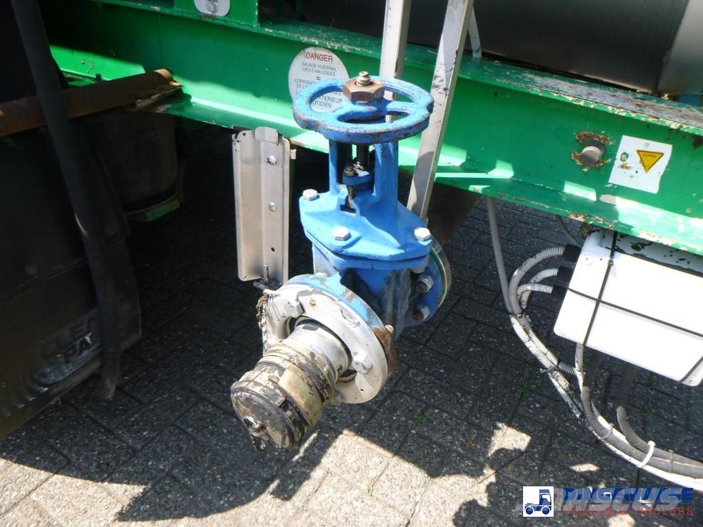 Magyar Bitumen tank inox 30 m3 / 1 comp Semi remorque citerne